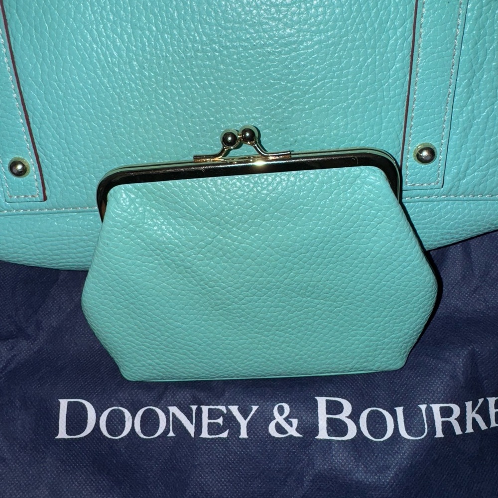 Dooney & Bourke Turquoise Shoulder Bag - Picture 8 of 10